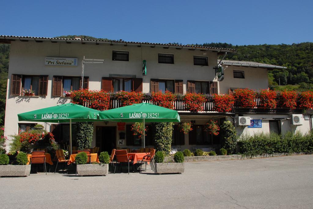 Guesthouse Pri Stefanu Most na Soči Kültér fotó